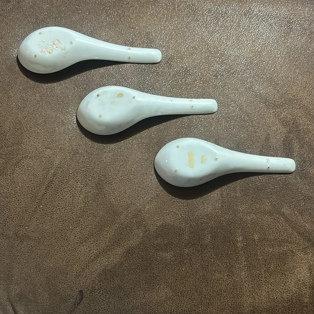 Vintage Japan Soup Spoon set if 3